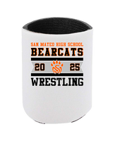 San Mateo HS Wrestling Stamp - Koozie
