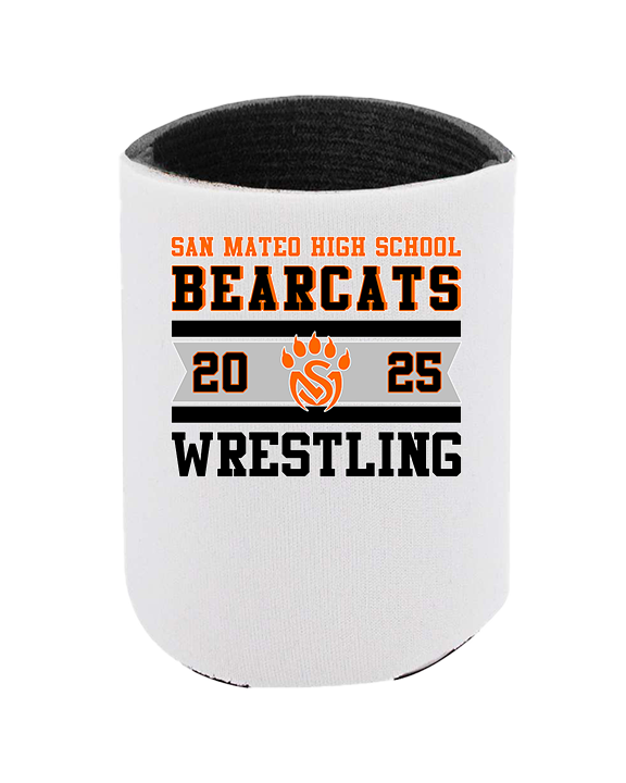 San Mateo HS Wrestling Stamp - Koozie