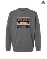 San Mateo HS Wrestling Stamp - Mens Adidas Crewneck