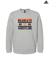 San Mateo HS Wrestling Stamp - Mens Adidas Crewneck