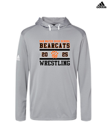 San Mateo HS Wrestling Stamp - Mens Adidas Hoodie