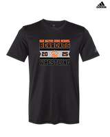 San Mateo HS Wrestling Stamp - Mens Adidas Performance Shirt