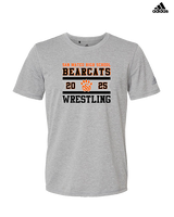 San Mateo HS Wrestling Stamp - Mens Adidas Performance Shirt