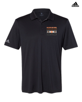 San Mateo HS Wrestling Stamp - Mens Adidas Polo