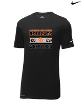 San Mateo HS Wrestling Stamp - Mens Nike Cotton Poly Tee