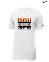San Mateo HS Wrestling Stamp - Mens Nike Cotton Poly Tee