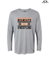 San Mateo HS Wrestling Stamp - Mens Oakley Longsleeve