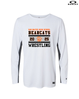 San Mateo HS Wrestling Stamp - Mens Oakley Longsleeve