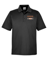 San Mateo HS Wrestling Stamp - Mens Polo