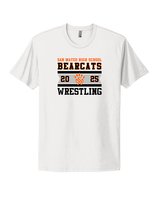 San Mateo HS Wrestling Stamp - Mens Select Cotton T-Shirt