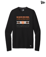San Mateo HS Wrestling Stamp - New Era Performance Long Sleeve