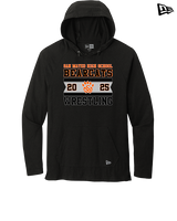 San Mateo HS Wrestling Stamp - New Era Tri-Blend Hoodie