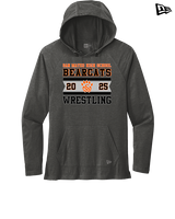 San Mateo HS Wrestling Stamp - New Era Tri-Blend Hoodie