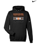 San Mateo HS Wrestling Stamp - Nike Club Fleece Hoodie