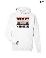 San Mateo HS Wrestling Stamp - Nike Club Fleece Hoodie