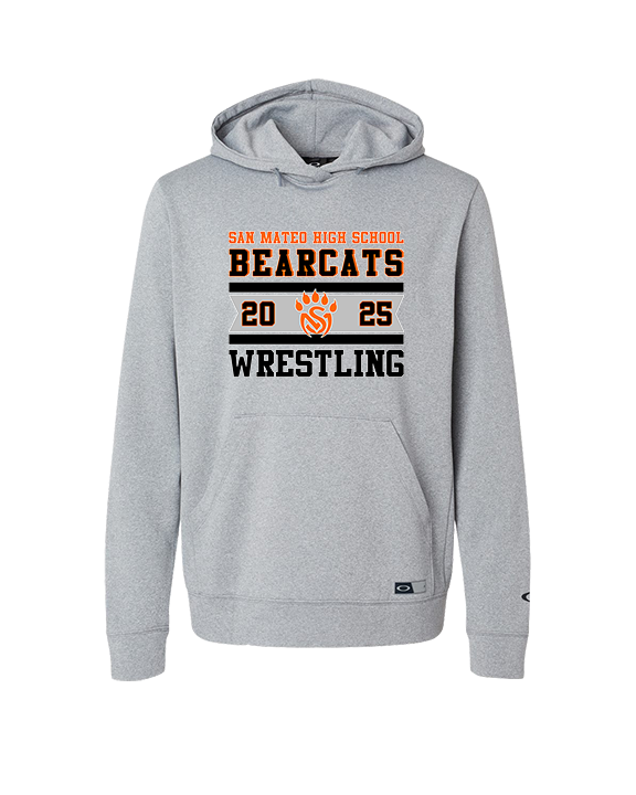 San Mateo HS Wrestling Stamp - Oakley Performance Hoodie