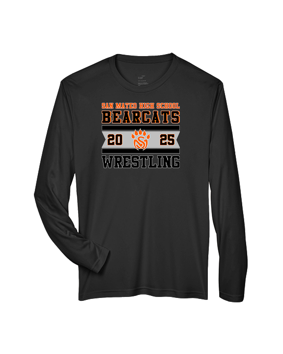 San Mateo HS Wrestling Stamp - Performance Longsleeve