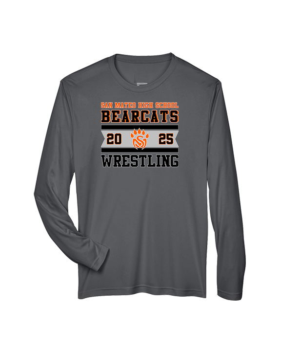 San Mateo HS Wrestling Stamp - Performance Longsleeve
