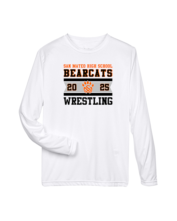 San Mateo HS Wrestling Stamp - Performance Longsleeve