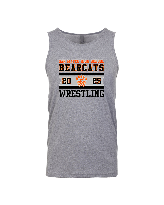 San Mateo HS Wrestling Stamp - Tank Top