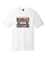 San Mateo HS Wrestling Stamp - Tri-Blend Shirt