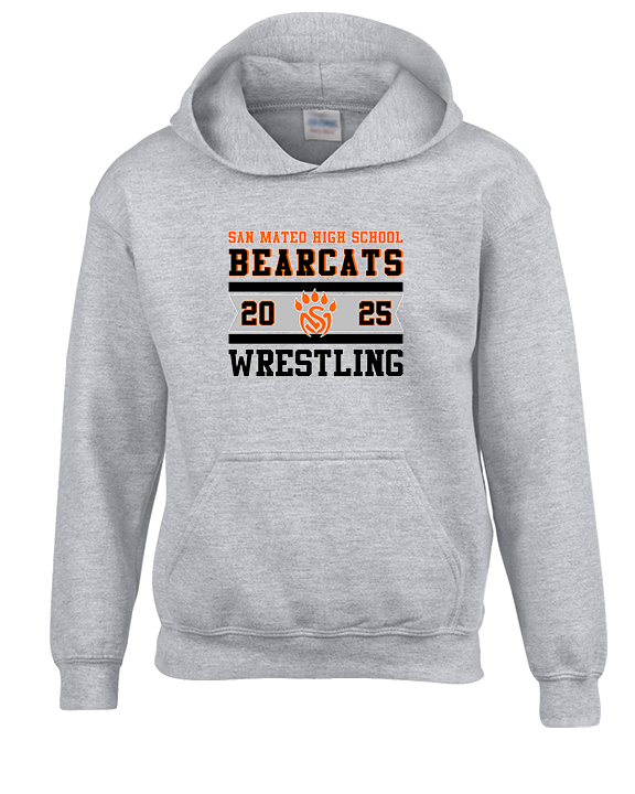 San Mateo HS Wrestling Stamp - Unisex Hoodie