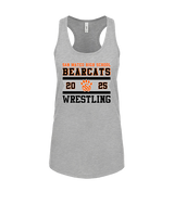 San Mateo HS Wrestling Stamp - Womens Tank Top