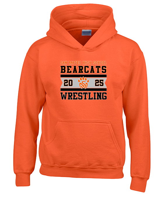 San Mateo HS Wrestling Stamp - Youth Hoodie