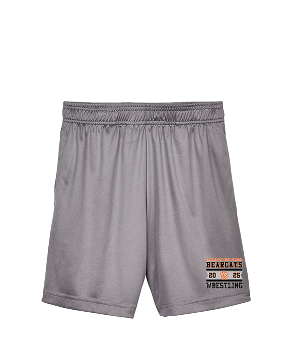 San Mateo HS Wrestling Stamp - Youth Training Shorts