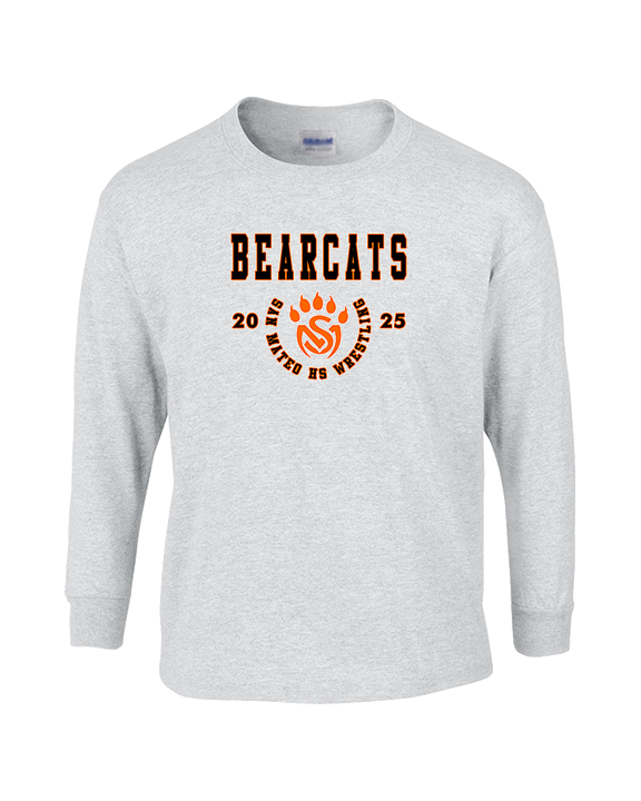 San Mateo HS Wrestling Swoop - Cotton Longsleeve