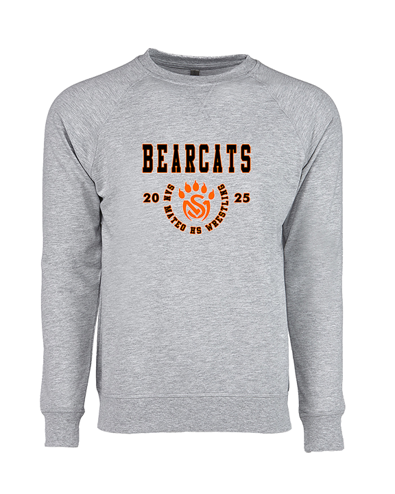 San Mateo HS Wrestling Swoop - Crewneck Sweatshirt