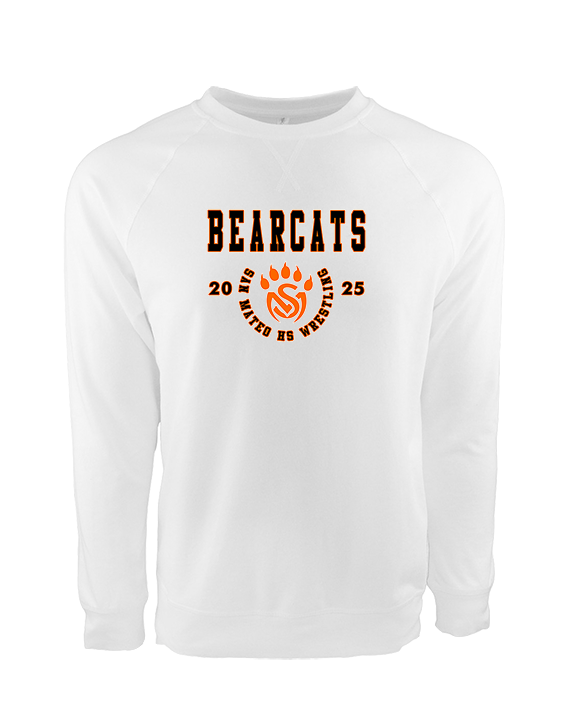 San Mateo HS Wrestling Swoop - Crewneck Sweatshirt