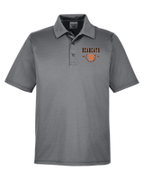 San Mateo HS Wrestling Swoop - Mens Polo