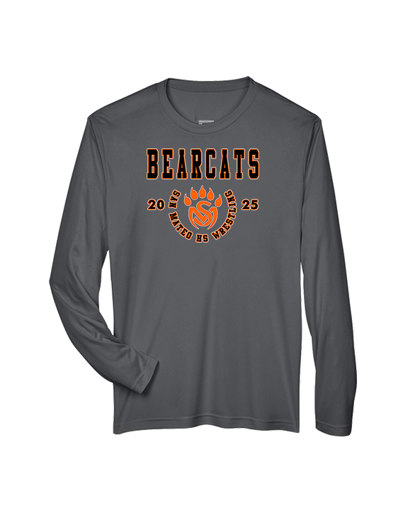 San Mateo HS Wrestling Swoop - Performance Longsleeve