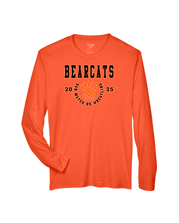 San Mateo HS Wrestling Swoop - Performance Longsleeve