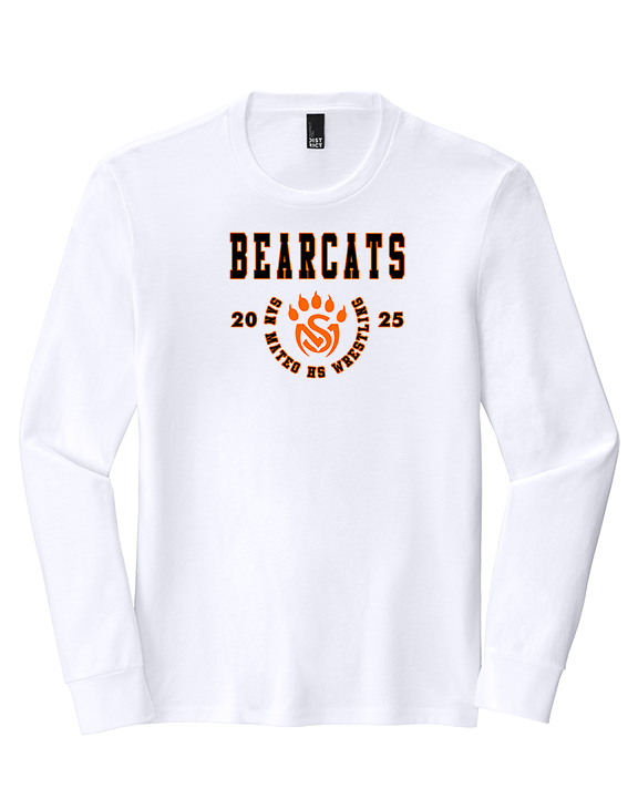San Mateo HS Wrestling Swoop - Tri-Blend Long Sleeve