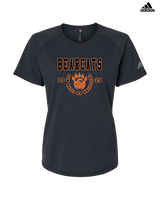 San Mateo HS Wrestling Swoop - Womens Adidas Performance Shirt