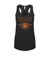 San Mateo HS Wrestling Swoop - Womens Tank Top