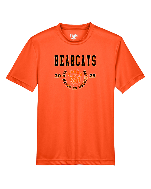 San Mateo HS Wrestling Swoop - Youth Performance Shirt