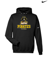 San Pedro HS Football Shadow - Nike Club Fleece Hoodie