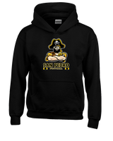 San Pedro HS Football Stacked - Youth Hoodie