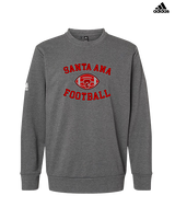 Santa Ana College Football Curve Updated - Mens Adidas Crewneck