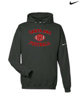Santa Ana College Football Curve Updated - Nike Club Fleece Hoodie