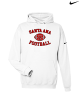 Santa Ana College Football Curve Updated - Nike Club Fleece Hoodie
