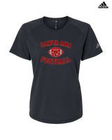 Santa Ana College Football Curve Updated - Womens Adidas Performance Shirt