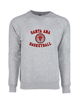 Santa Ana College Mens Basketball Curve Updated - Crewneck Sweatshirt