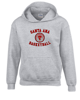 Santa Ana College Mens Basketball Curve Updated - Unisex Hoodie
