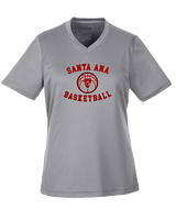 Santa Ana College Mens Basketball Curve Updated - Womens Performance Shirt