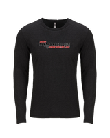 Santa Ana College Mens Wrestling Bold - Tri-Blend Long Sleeve