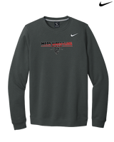 Santa Ana College Mens Wrestling Cut - Mens Nike Crewneck